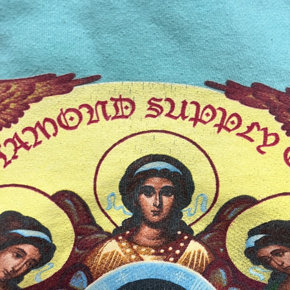 Diamond Supply Co Archangels Men’s Small Crewneck Sweatshirt Mint Green - Picture 3 of 6